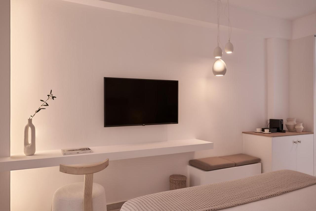 Isida Andros Hotel Áyios Pétros Bagian luar foto